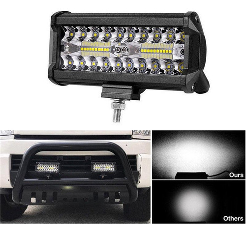Barra Led Neblinero Auto Camioneta Original Blanco/ambar