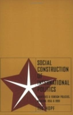 Libro Social Construction Of International Politics : Ide...