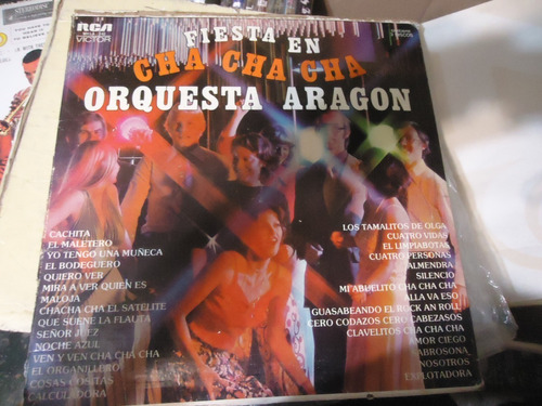 Orquesta Aragon Fiesta En Cha Cha Cha 3 Discos Lp