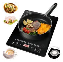 Comprar Parrilla Eléctrica De Inducción 2200w Control Tactil Cocción Color Negro