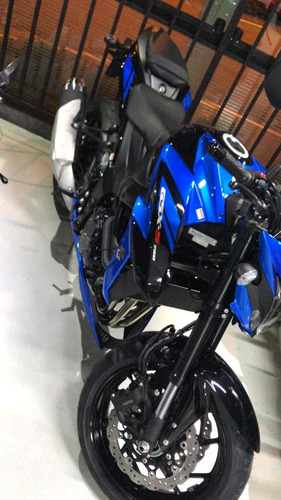 Gsx-s 750 Azul Com Preto Zero Km