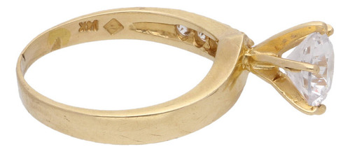 Anillo De 14 Kilates Oro Amarillo 3.3 Gramos Amarillo 6.5 (Usado)