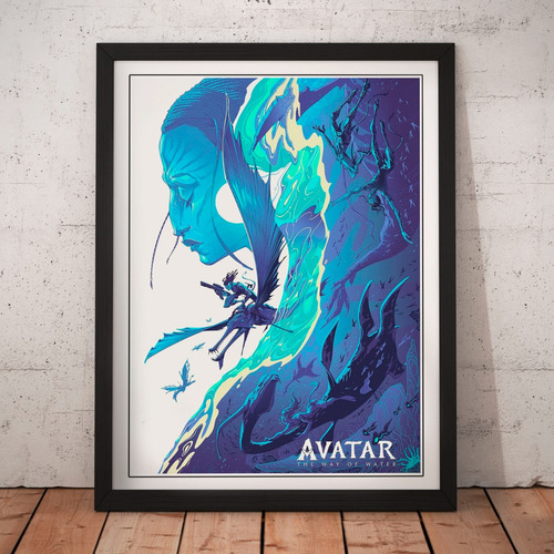 Cuadro Peliculas - Avatar 2 - Poster Movie - Fan Art