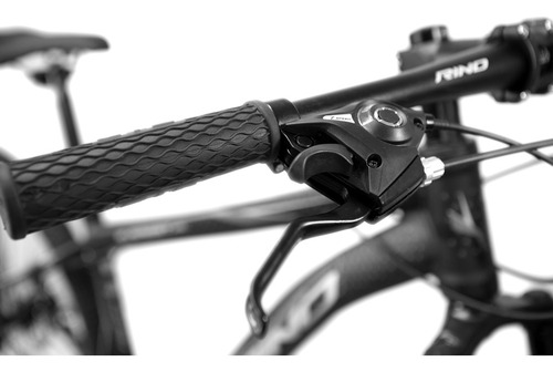 Bicicleta Rino Everest 29 Freio Disco 21v Câmbios Shimano Cor Preto/prata