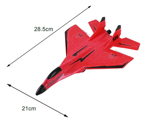 Rc Glider Modelo 2 Canales Control Remoto Avión Rc Avión