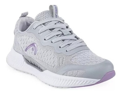 Zapatilla Monaco Head Gris Deportiva Liviana