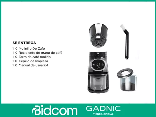 Molinillo de Cafe Electrico Gadnic Kahve Línea Cuk