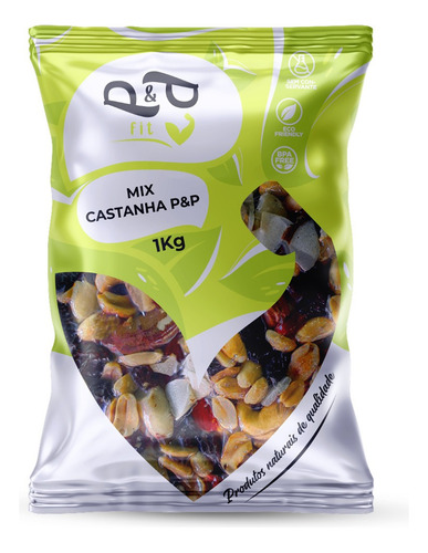 Mix Nuts Castanhas P&p - 1kg