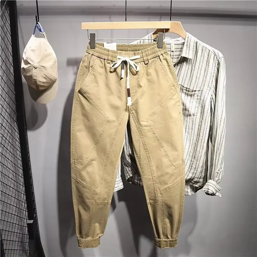 Leggings Tipo Harén Casuales De Algodón Con Corte Ajustado P
