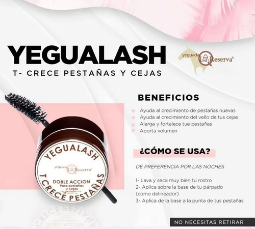 Imagen 5 de 7 de Yegualash Crecimiento De Pestañas -cejas Yeguada La Reserva