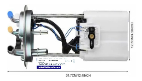 Modulo Bomba Conjunto Gasolina Tahoe 5.3 2005-2015 3 Picos