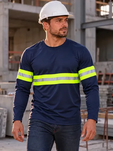 Camisa Térmica Manga Longa Refletiva Rodovia e Construção