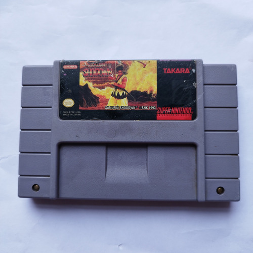 Samurai Shodown Snes Super Nintendo