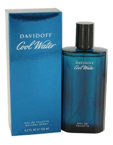 Perfume Importado Davidoff Masculino Cool Water Men Edt 125ml - Davidoff - 100% Original Lacrado Com Selo Adipec E Nota Fiscal Pronta Entrega