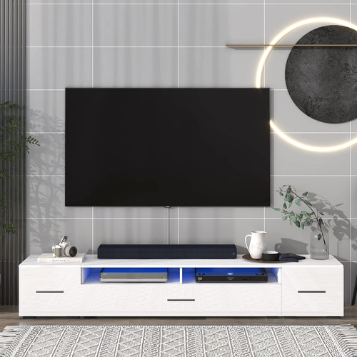 Elefesign Soporte Extendido De Diseño Minimalista Con Luces