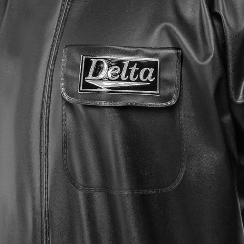 Imagem 6 de 10 de Capa De Chuva Delta Pvc C/ Bolso Motoqueiro Conjunto Motoboy