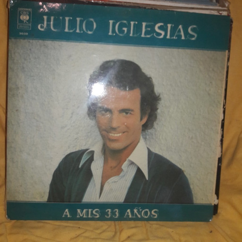 Vinilo Julio Iglesias A Mis 33 Años M4