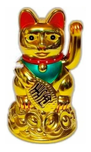 Gato De La Suerte Fortuna 11 Cm Maneki Neko Mate