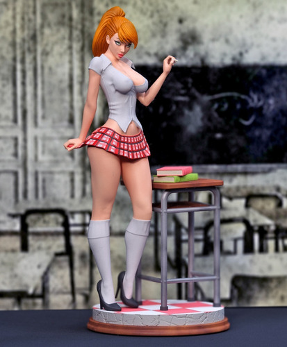 Archivo Stl Impresión 3d - Mary Jane School Uniform + Nsfw