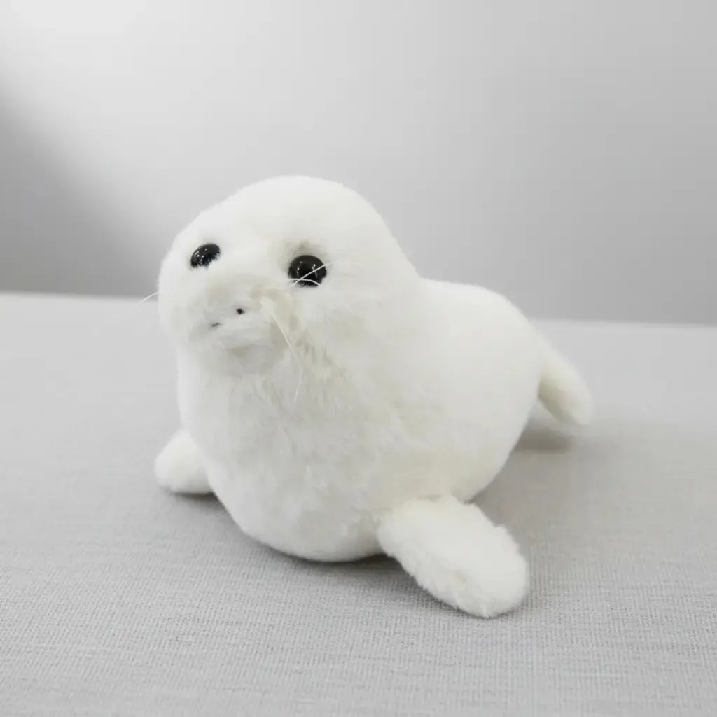 Peluche Foca 23cm Woody Toys Animales Marinos Blanco