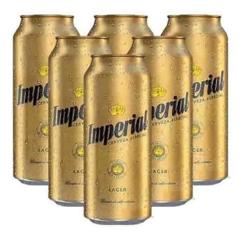 Cerveza Imperial Lager Lata 473ml Pack X12 Bebidas Patricios