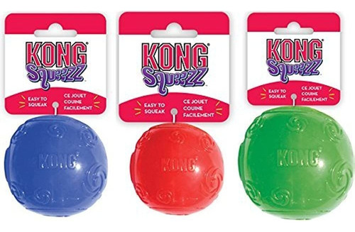 Kong - Juguete Para Perros Squeezz Ball Extra Large X 2 Pack