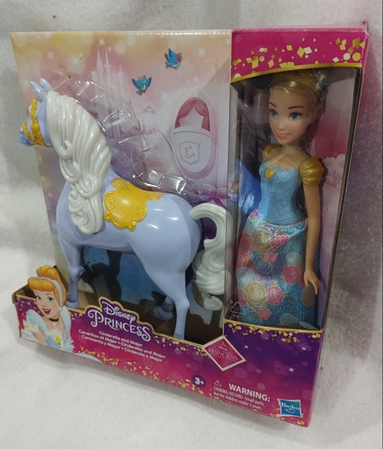 Cenicienta Y Mayor Su Caballo Disney Princesas Nuevos