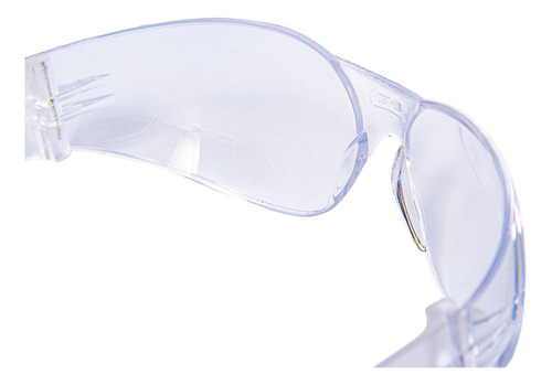 Kit de 10 gafas de seguridad para protección ocular Epi Risk con lentes transparentes de color