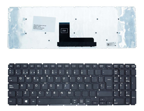 Teclado Toshiba L50 L50d L50dt L55 L55d S50 S50 S55 S55t C B