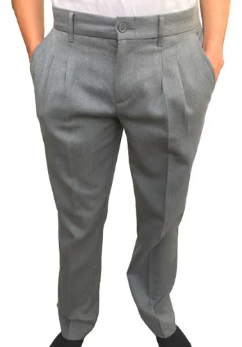 Pantal n Colegio Gris Hombre Talla 46 48 50