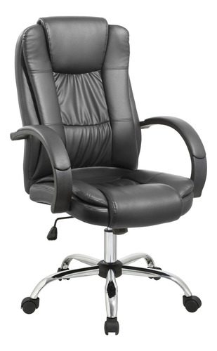 Sillon Ejecutivo Rd Silla Oficina Pc Escritorio Gerencial Master Pro Negro 