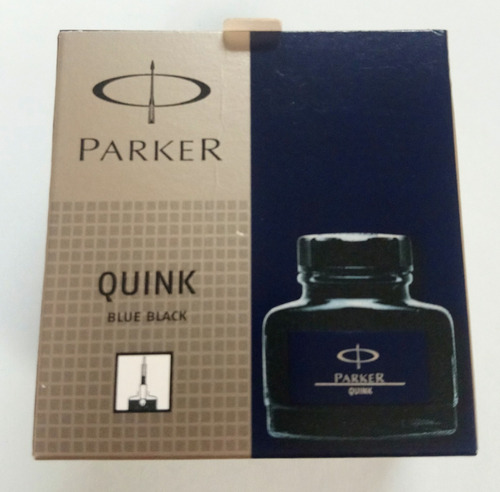 Botella De Quink Pluma Fuente, Parker, Nuevos