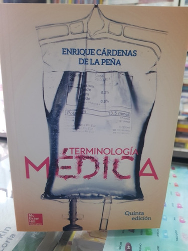 Libro Terminología Médica  Enrique Cárdenas 5ta Edición 