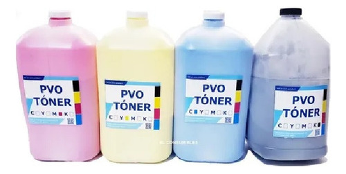 Kit 4 Rec 100g De Pvo Para Uso En Xer C310 Cymk