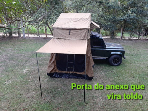 Barraca De Teto Automotiva Thatu Família 1.9m P/ 4-5 Pessoas