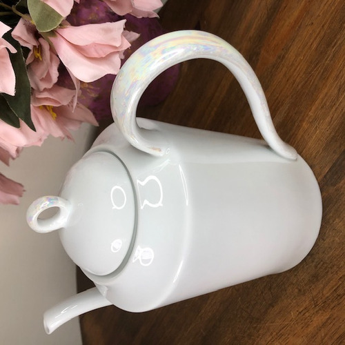 Imagem 5 de 9 de Jogo Para Chá 16 Peças Porcelana Pintada À Mão