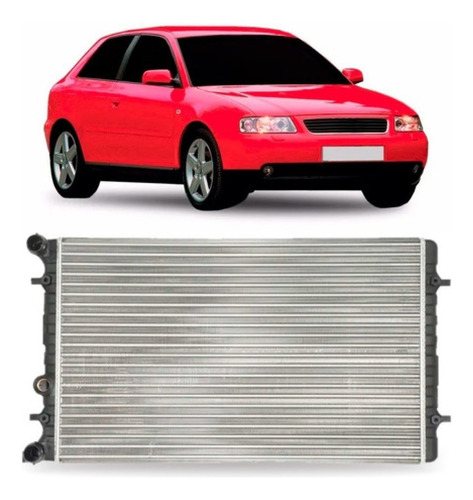 Radiador Audi A3 1997 A 2006 1.6 /1.8 / 1.8t C/ Ar Manual