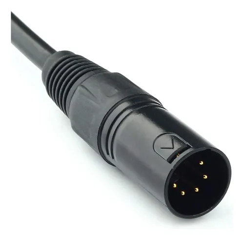 Cable De Audio Siyear Xlr Hembra A 5 Pines Xlr Macho Para...