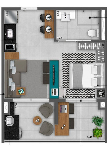 Imagem 6 de 30 de Apartamento - Ref: Or20405.1