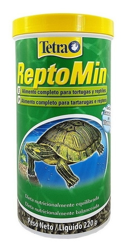 Reptomin 220g/1 L Alimento Para Tartarugas Aquáticas