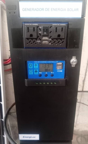 Imagen 3 de 5 de Kit Solar Portátil, Generador Auxiliar Energía Fotovoltaica