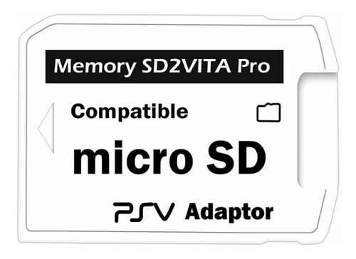 Kit 3 Sd2vita Pro5.0 Adaptador Micro Sd Psvita Frete Grátis