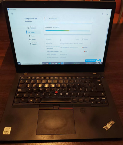 Lenovo Thinkpad L14 16gb I7 10gen Negro (Usado)