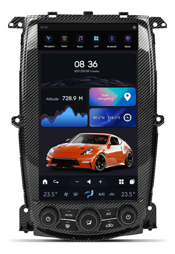 Aucar - Unidad Principal De Radio De Coche Android 11 Estilo