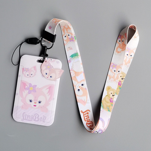 Porta Credencial Gafete Identificacion Con Lanyard 5pcs