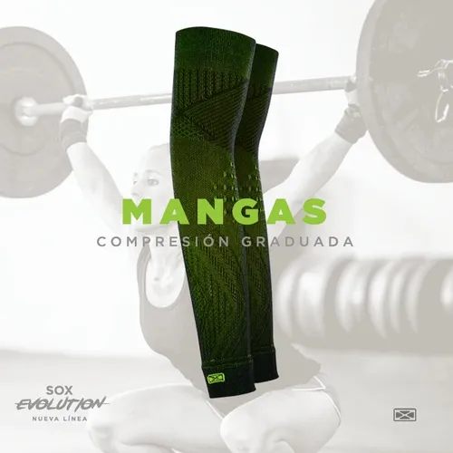 Mangas Compresión Graduada Sox P/ Tapar Tatuaje