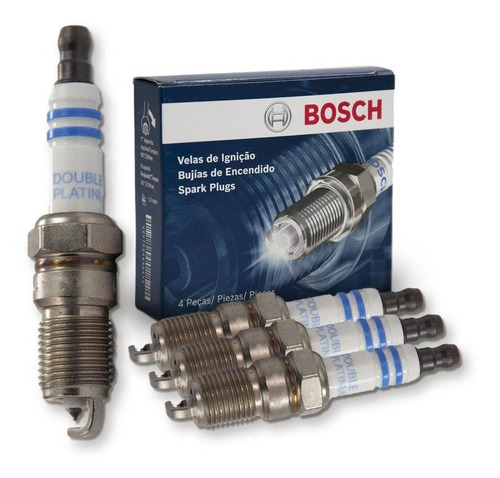 Kit Jogo 4 Velas City 1.5 16v I-vtec Sohc 2014 Flex Bosch