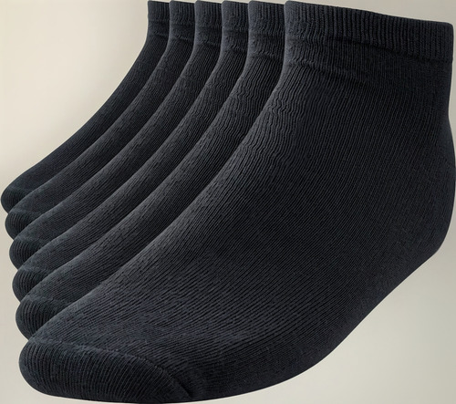 Calcetines Dama Corte Bajo De Algodón Cómodos Set De 6 Pares