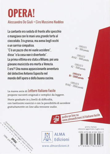Opera ! - Libro + Mp3 Online Massimo Naddeo Alma Edizioni
