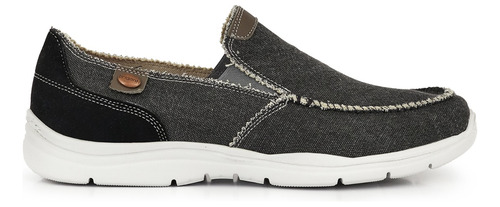 Alpargata Hombre Tela Confort Mocasin Elastico Briganti Goma